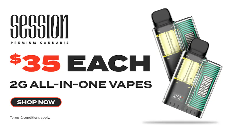 JARS Cannabis - Phoenix Airport Session - $35 All-In-One Vapes 2g