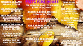 Fritz Fire House FALL INTO DEALS