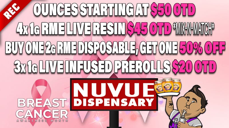 NuVue - Pueblo East 4x 100mg Gummies $30 OTD, & more deals here...