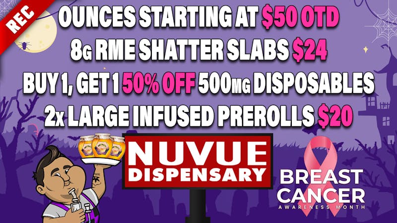 NuVue - Pueblo East 4x 100mg Gummies $30 OTD, & more deals here...