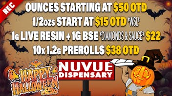NuVue - Pueblo East 8x 100mg Gummies $50 OTD & click for more deals...
