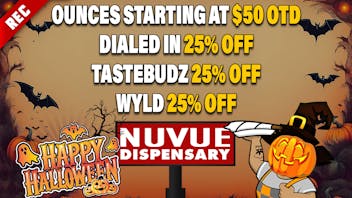 NuVue Pharma - Gunnison 10x 1.2g PreRolls $38 OTD, 30% off Riplets, &....