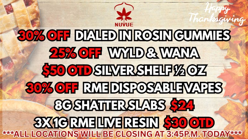 NuVue - Pueblo North Yes, we're open! And we've got the BEST deals...