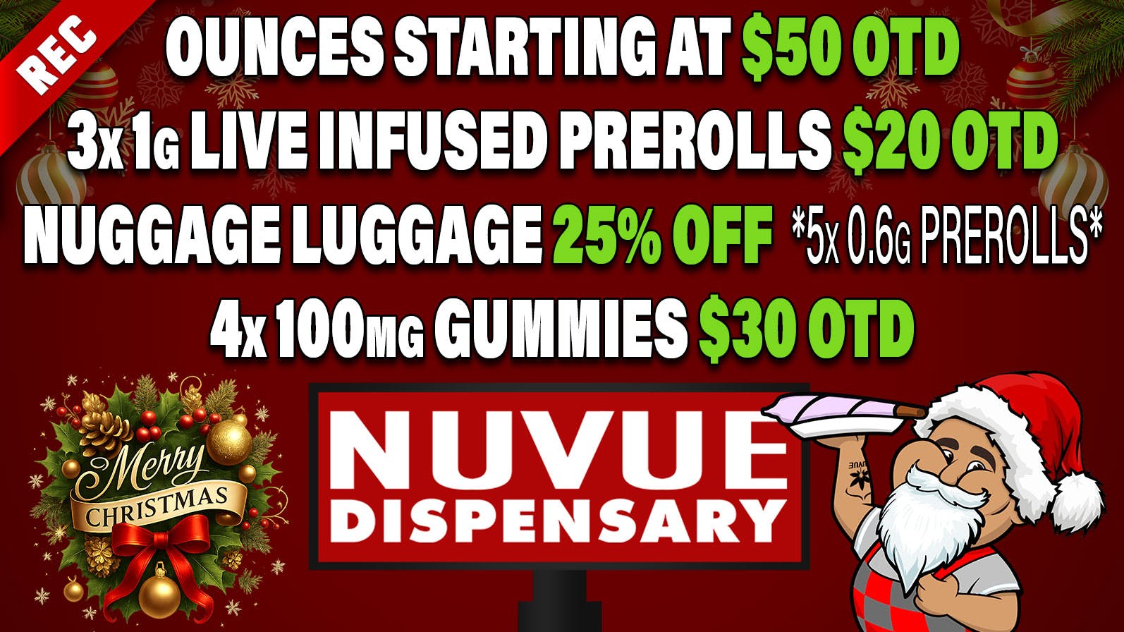 NuVue - Pueblo East 20% off 1g RME Refillable Carts & Disti. Syringes