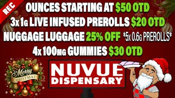 NuVue - Pueblo North 20% off 1g RME Refillable Carts & Disti. Syringes