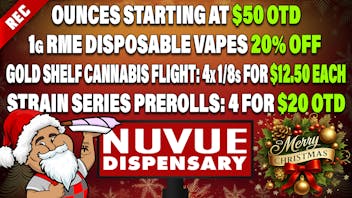 NuVue Pharma - Denver 25% off WYLD, $12.80 4g Slabs, & more deals...
