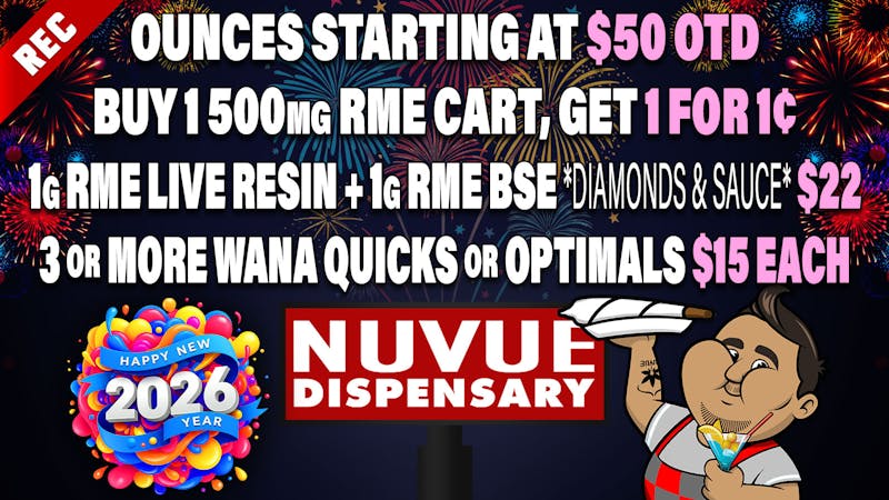 NuVue - Pueblo East 6x 1.2g PreRolls $18 OTD *Select Batches*, &...