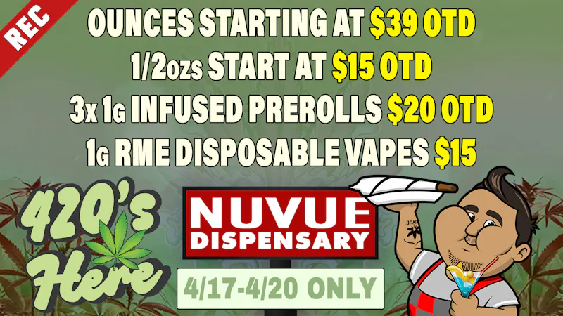 NuVue - Pueblo East $35 OTD Gold Shelf 1/4, $12 Silver Shelf 1/8, &...