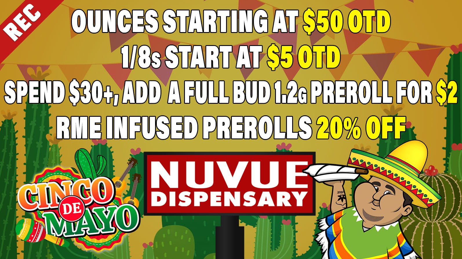 NuVue - Colorado Springs BOGO 50% off Gold Shelf 1/8s| 4x Ript $30 OTD| &..