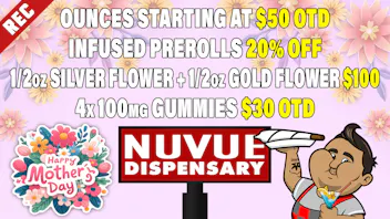 NuVue Pharma - Denver 8x 1g RME Wax $52| 30% off Journeyman| & more...