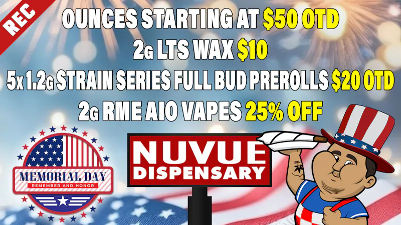 NuVue Pharma - Denver $15 Off Gold Shelf OZ | B3G1 RSO Syringes