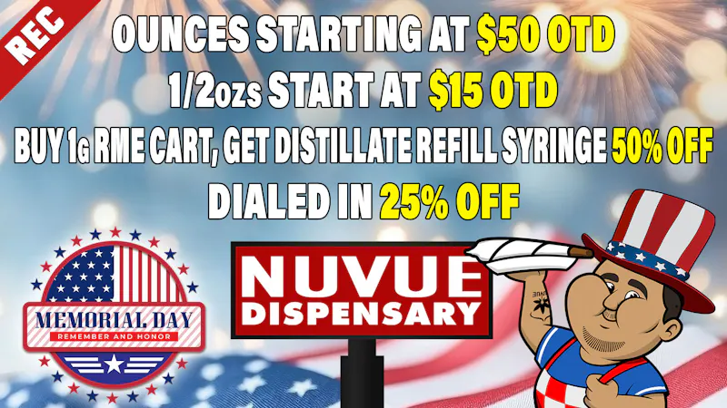 NuVue Pharma - Gunnison 1/2 Oz Silver Flower + 1/2 Oz Gold Flower $100 &..