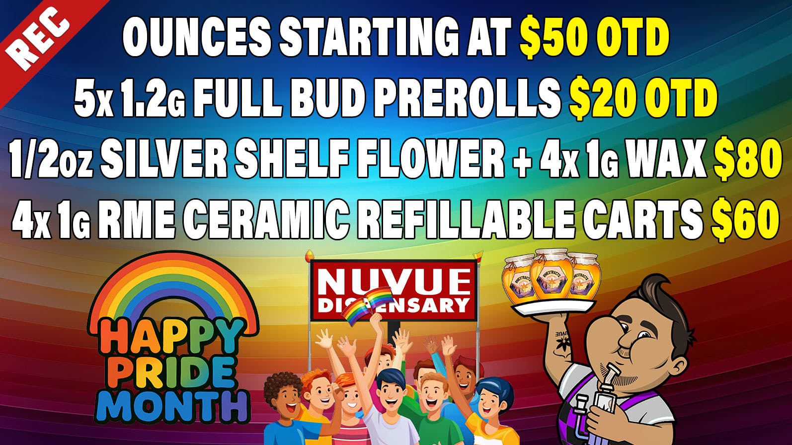 NuVue - Pueblo North Select 1/8s $10 OTD & 25% off Dialed In