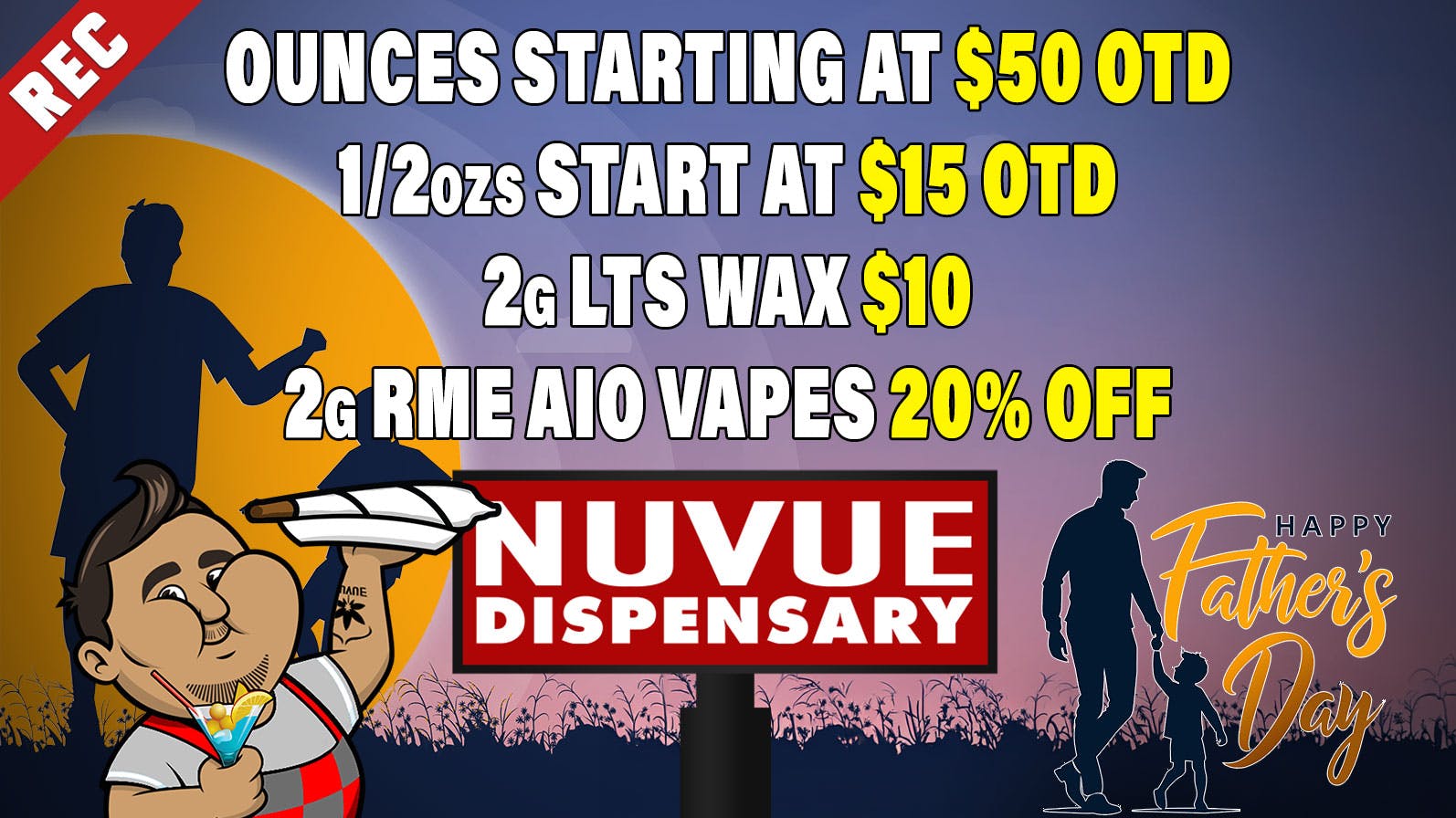 NuVue - Pueblo North 1/8s start @ $10 OTD | 4x 100mg Gummies $30 OTD