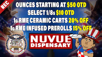 NuVue - Trinidad 1/2 Oz Silver Flower + 1/2 Oz Gold Flower $100 &..