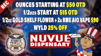 NuVue Pharma - Denver 5x Silver Shelf Fresh 1/8s $50 *Mix-N-Match* &...