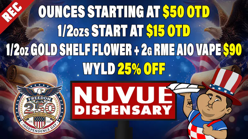 NuVue - Colorado Springs 5x Silver Shelf Fresh 1/8s $50 *Mix-N-Match* &...