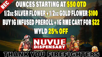 NuVue Pharma - Denver 1/8s start @ $10 OTD | 15% off RSO | & more...