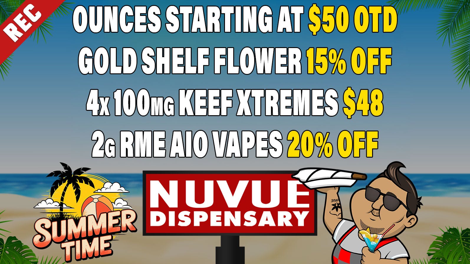 NuVue - Trinidad 30% off Journeyman | 2g LTS Wax $10 | & more...
