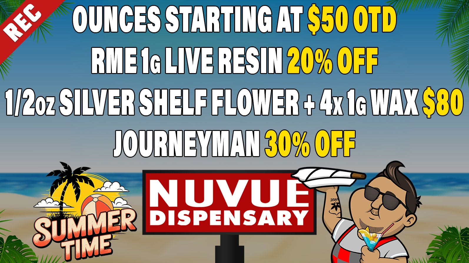 NuVue - Pueblo North Buy 4x 1g RME Infused PreRolls, Get 1 for 1¢ | &..