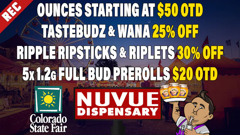 NuVue - Colorado Springs $75 OTD Gold Shelf 1/2 OZ | 2g LTS Wax $10 | &...