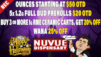 NuVue Pharma - Gunnison $25 OTD Gold Shelf 1/8 | 15% off Live Resin | &..