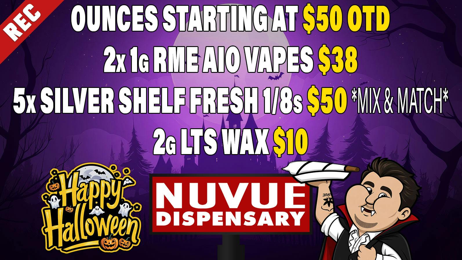 NuVue - Colorado Springs Buy 4x 1g RME Infused PreRolls, Get 1 for 1¢ | &..