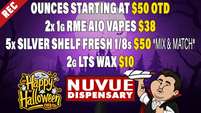 NuVue - Colorado Springs Buy 4x 1g RME Infused PreRolls, Get 1 for 1¢ | &..