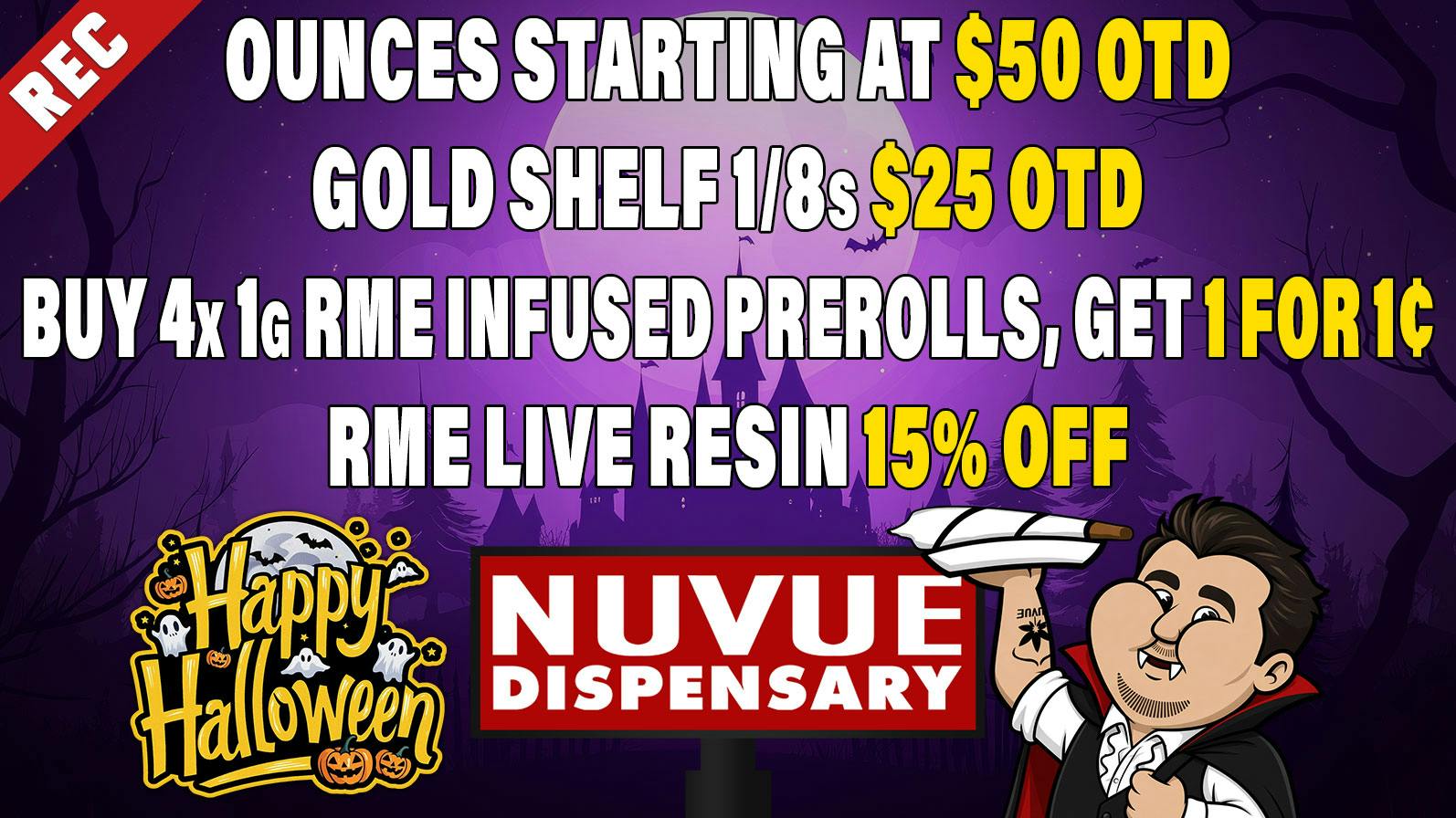 NuVue - Trinidad 25% off Wana | 2g LTS Wax $10 | $10 OTD 1/8s | &..
