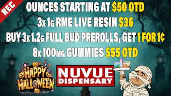 NuVue Pharma - Denver $15 Off Gold Shelf Ounce | 1/8s start @ $10 OTD