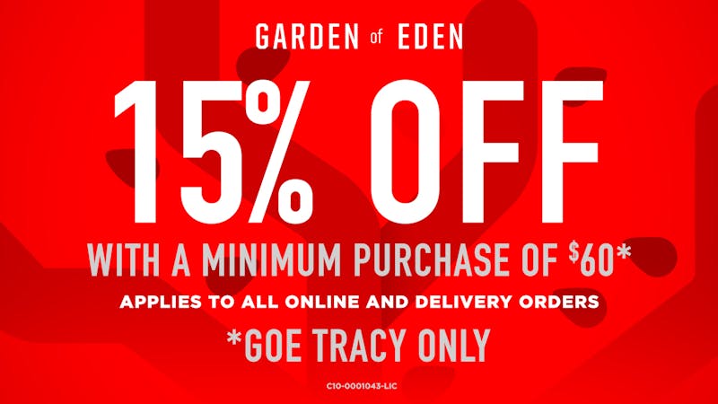Garden Of Eden - Tracy Fresh Fridays 15% off