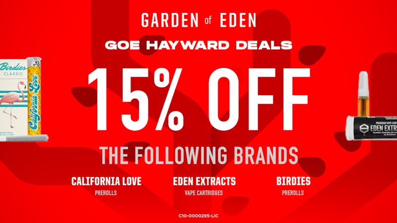 Garden of Eden - Hayward Terpene Tuesdays