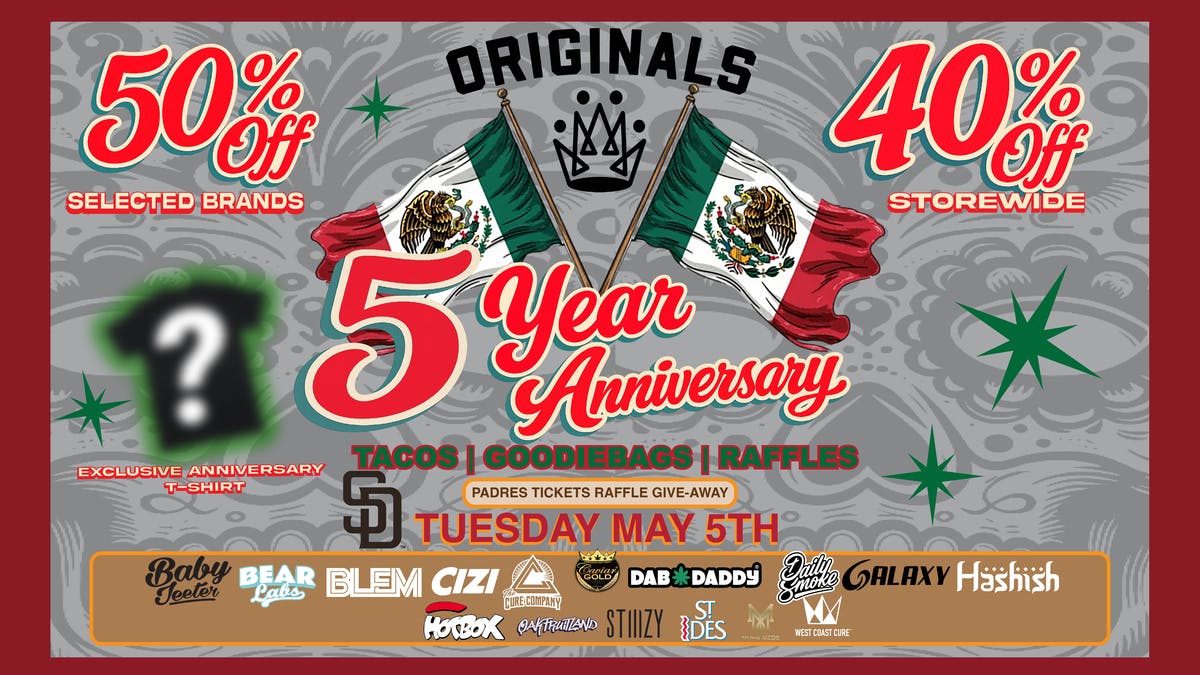 Originals San Diego CINCO DE MAYO DALS