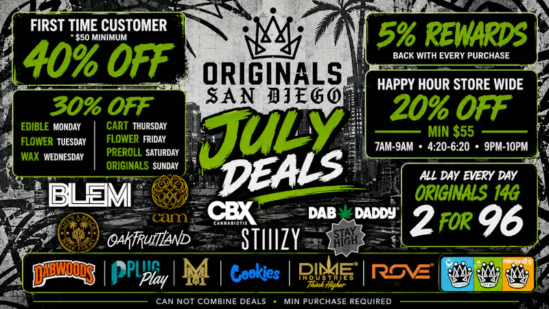 Originals San Diego 30% off Daily Deals