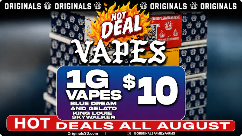 Originals San Diego 🔥 HOT DEAL — ALL AUGUST! 🔥