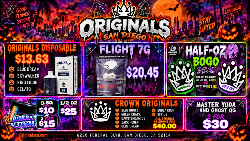 Originals San Diego ORIGINALS OUT THE DOOR PRICES