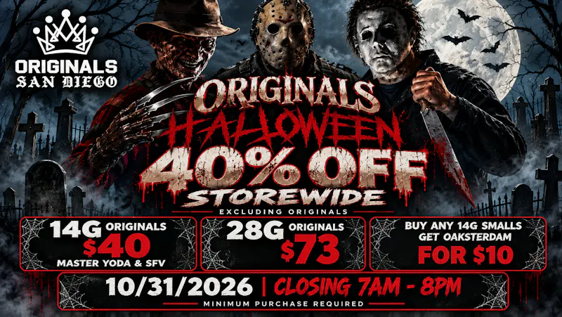Originals San Diego Halloween Deals!!!!