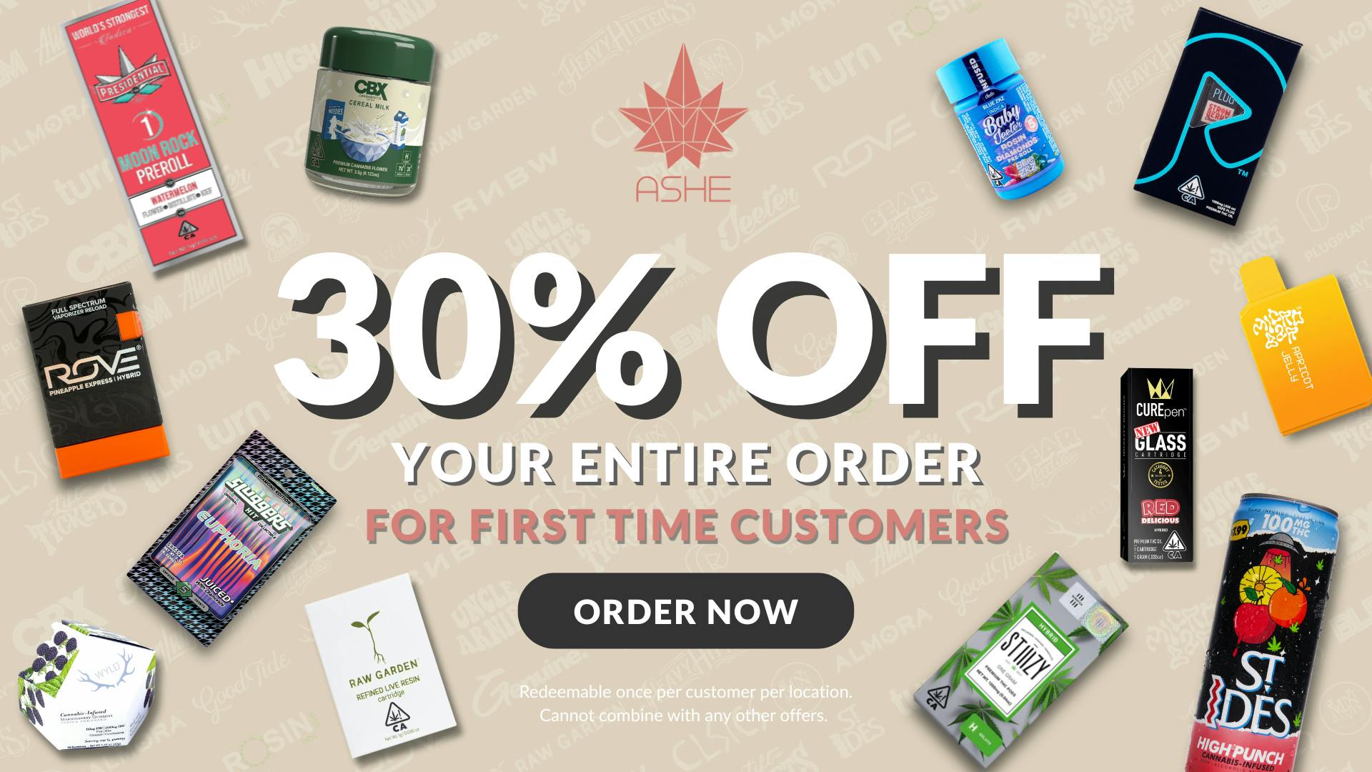 ASHE Society - San Bernardino FIRST TIME CUSTOMER 30% OFF