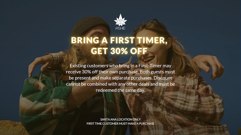 ASHE Society - OC BRING YOUR BUDDY 30% OFF DISCOUNT