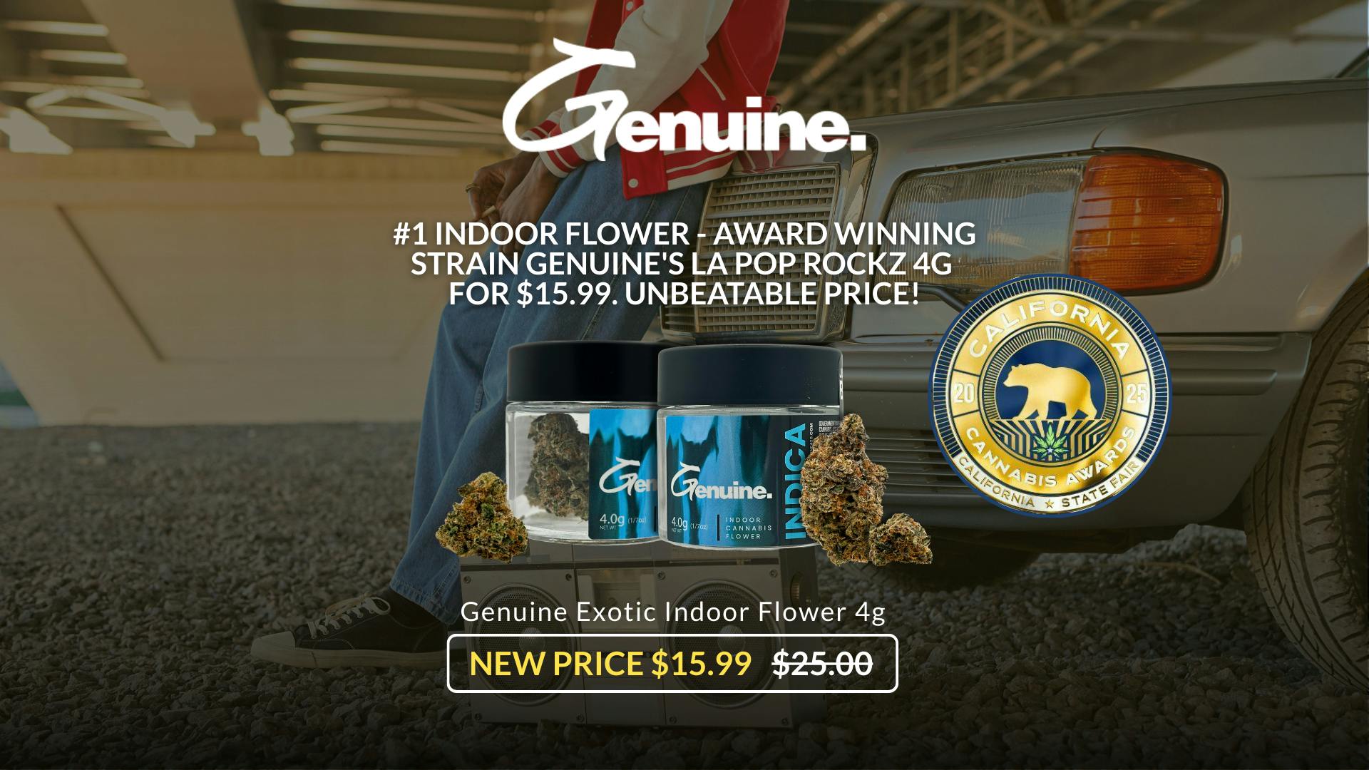 ASHE Society - San Bernardino SPECIAL PRICE: $15.99 for 4G INDOOR FLOWER