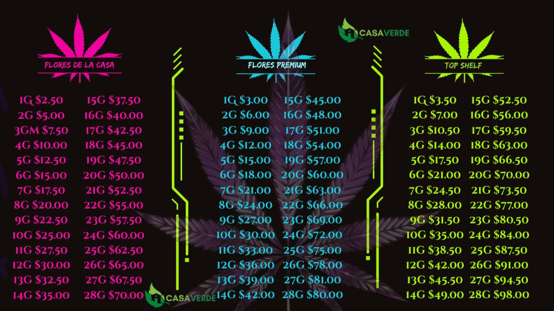 Casa Verde Healing Center FLORES DESDE $ 1.50G