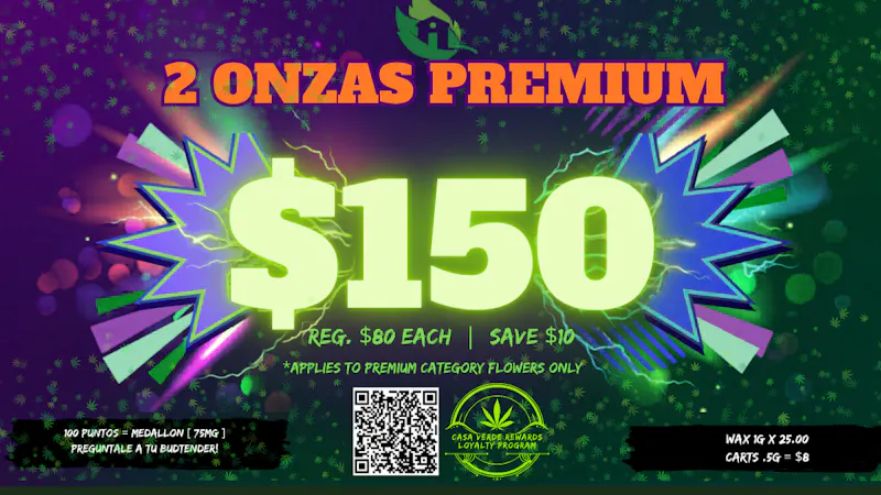 Casa Verde Healing Center FLORES DESDE $ 1.50G
