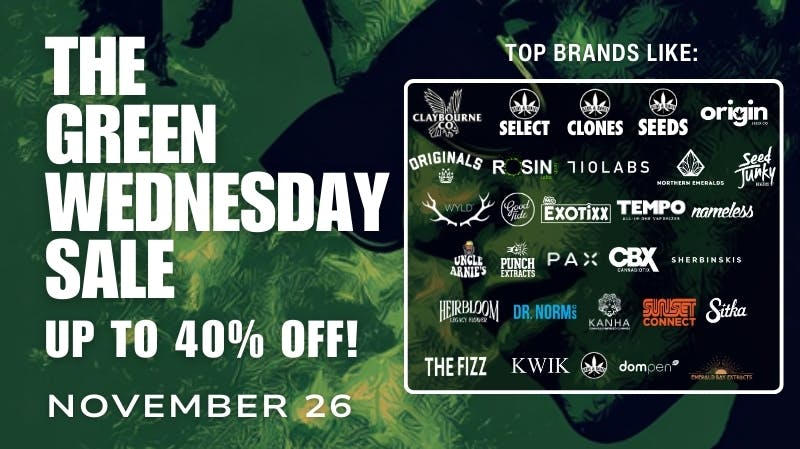 Buds & Roses GREEN WEDNESDAY