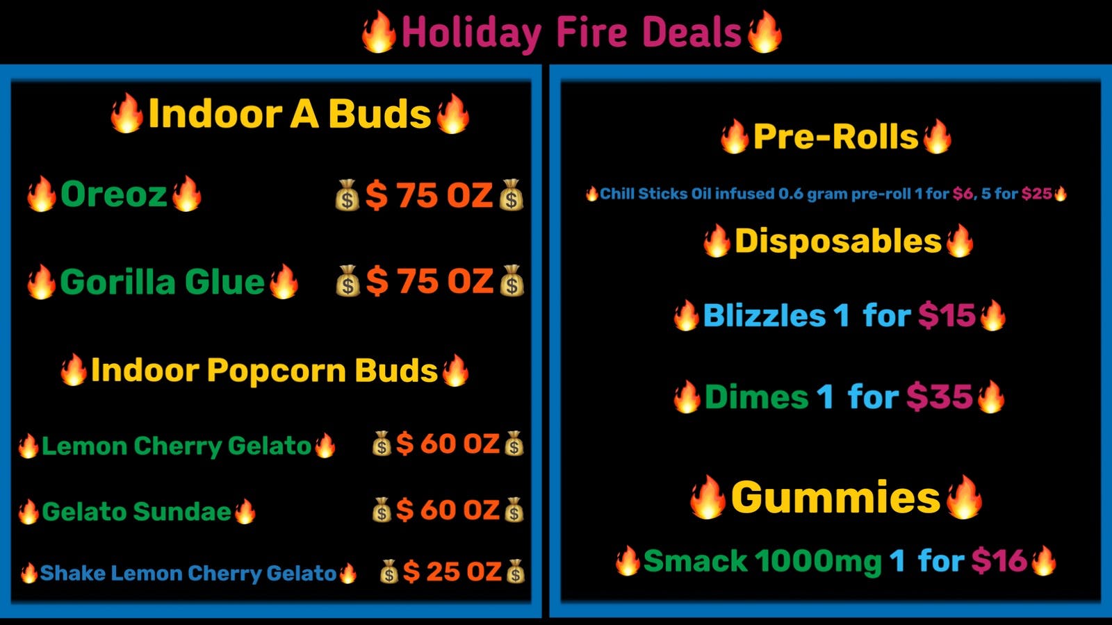 CaliYield 🔥🔥🔥 Holiday Fire Deals🔥🔥🔥