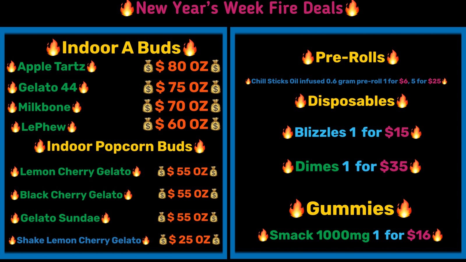 CaliYield 🔥🔥🔥 New Year’s Week Fire Deals🔥🔥🔥