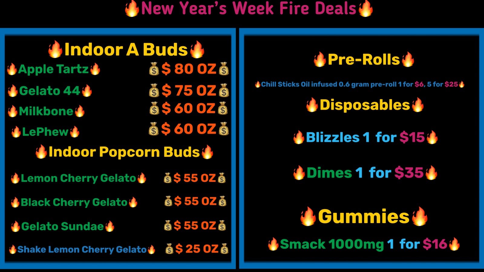 CaliYield 🔥🔥🔥 New Year’s Week Fire Deals🔥🔥🔥