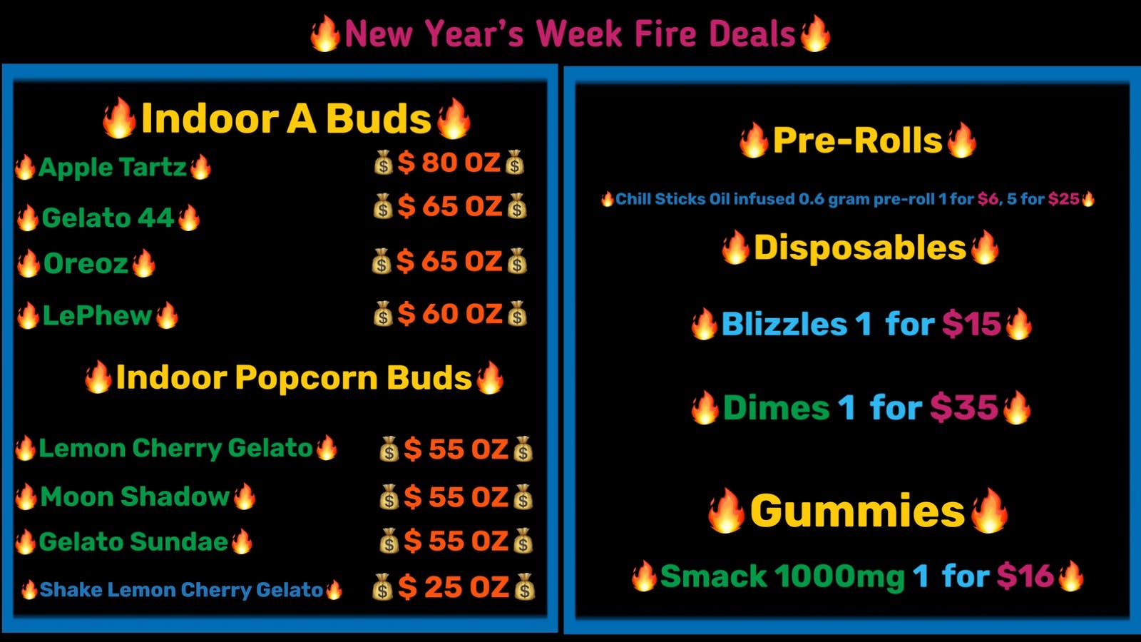 CaliYield - Del City 🔥🔥🔥 New Yea’s Week Fire Deals 🔥🔥🔥