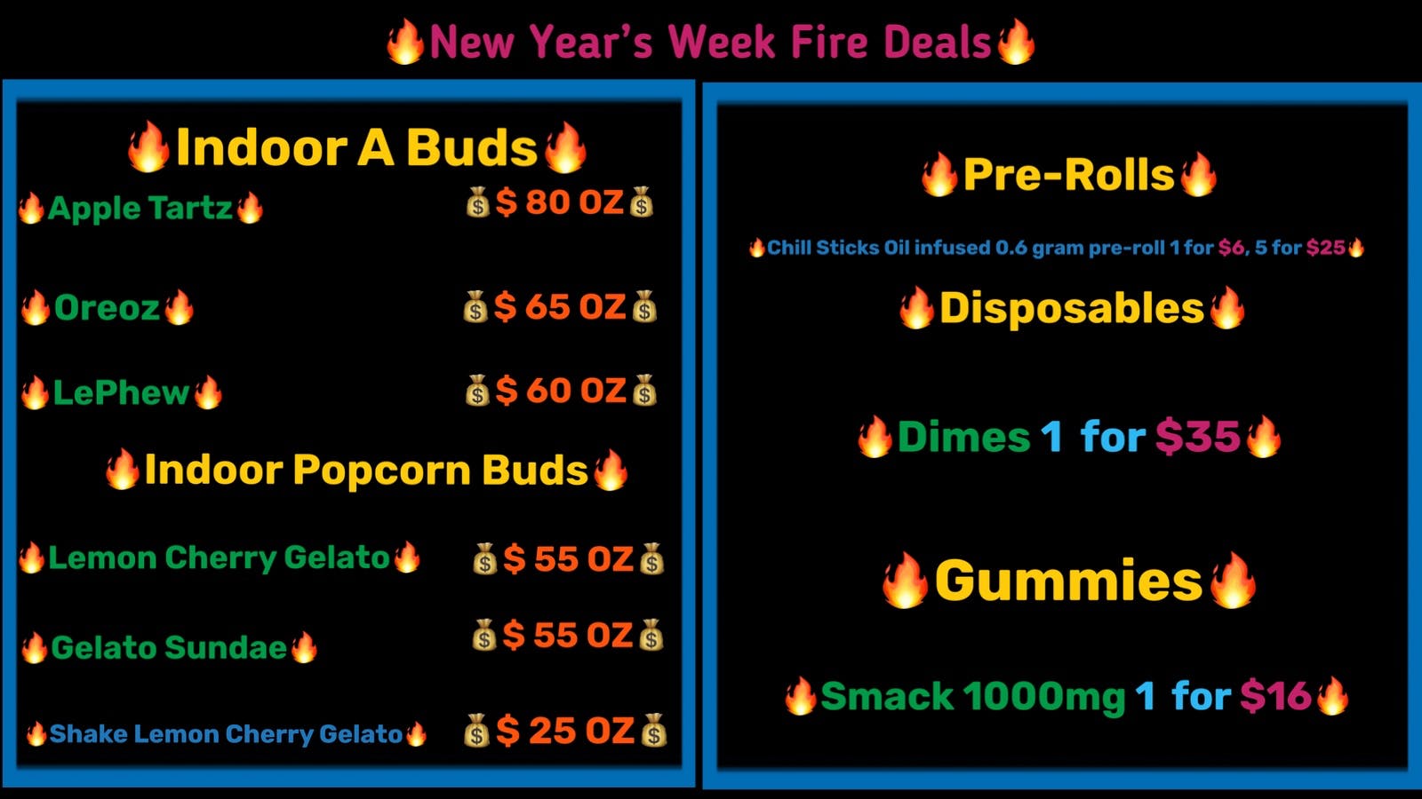 CaliYield - Del City 🔥🔥🔥 New Yea’s Week Fire Deals 🔥🔥🔥