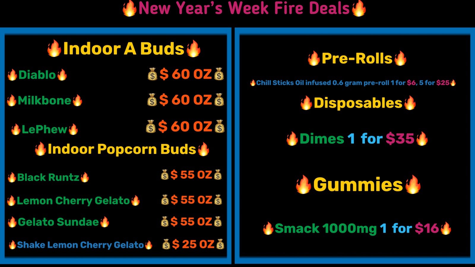 CaliYield 🔥🔥🔥 New Year’s Week Fire Deals🔥🔥🔥