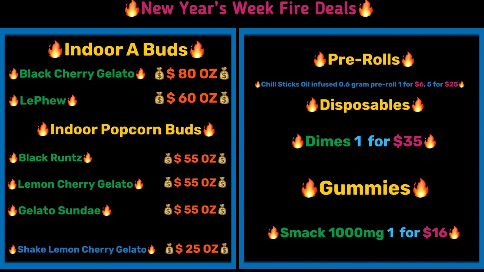 CaliYield 🔥🔥🔥 New Year’s Week Fire Deals🔥🔥🔥